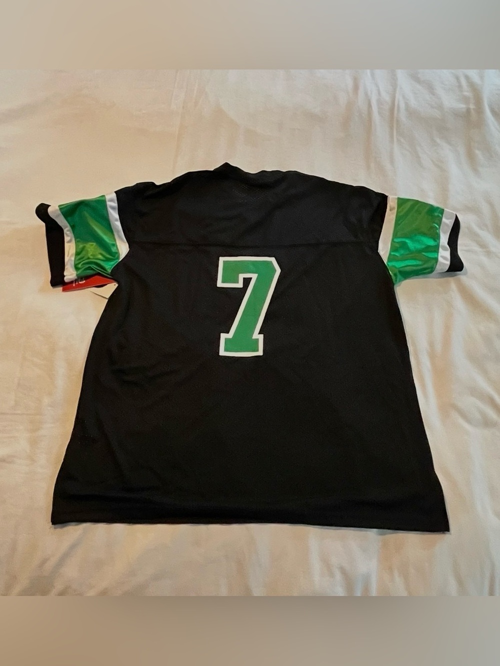 NBA SZ Large Boston Celtics Black Green White Mesh Jersey Short Sleeve NWT - Picture 8 of 14